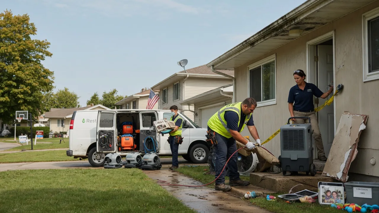 Water Damage Restoration in Argenta, IL near me
